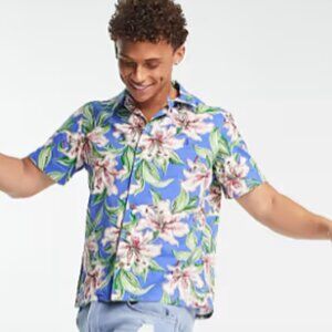 Polo Ralph Lauren Floral-Print Camp Shirt